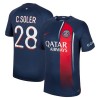 Camisetas Paris Saint Germain 2023-24 C. Soler 28 Primera - Hombre Camisetas Paris Saint Germain 2023-24 C. Soler 28 Primera - Hombre